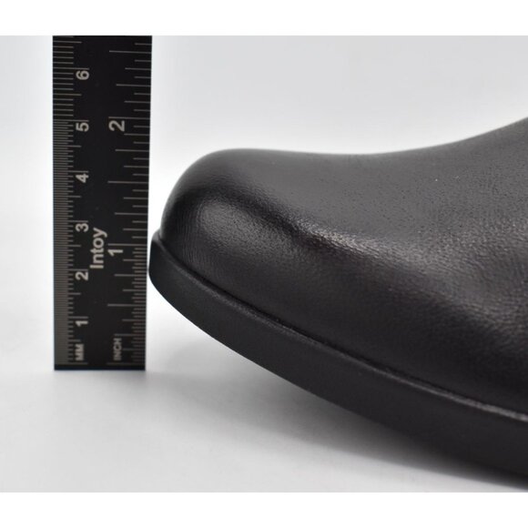 Dankso EU 38 US 7.5-8 Carrie Burnished Black Nubuck Slip On Clogs Shoes - Picture 10 of 16